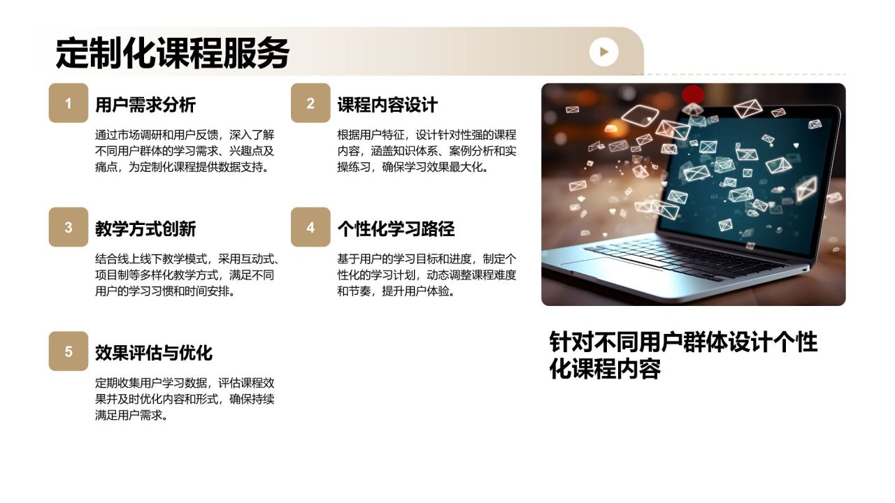 棕色商务风教育培训行业商业计划书PPT模板