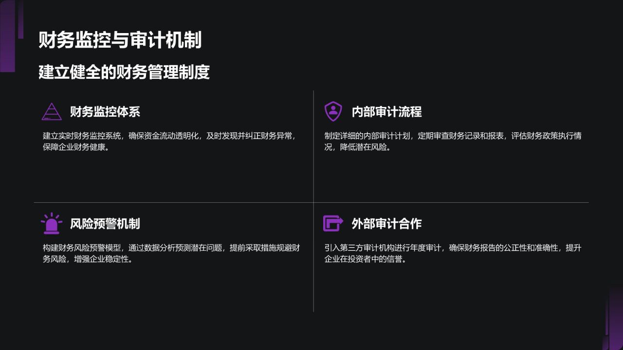 紫色商务风教育培训行业商业计划书PPT模板