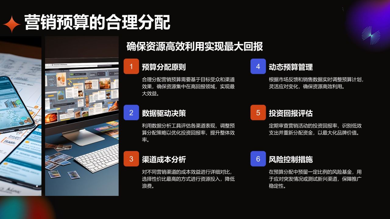 橙色酸性风通用行业品牌营销推广方案PPT模板