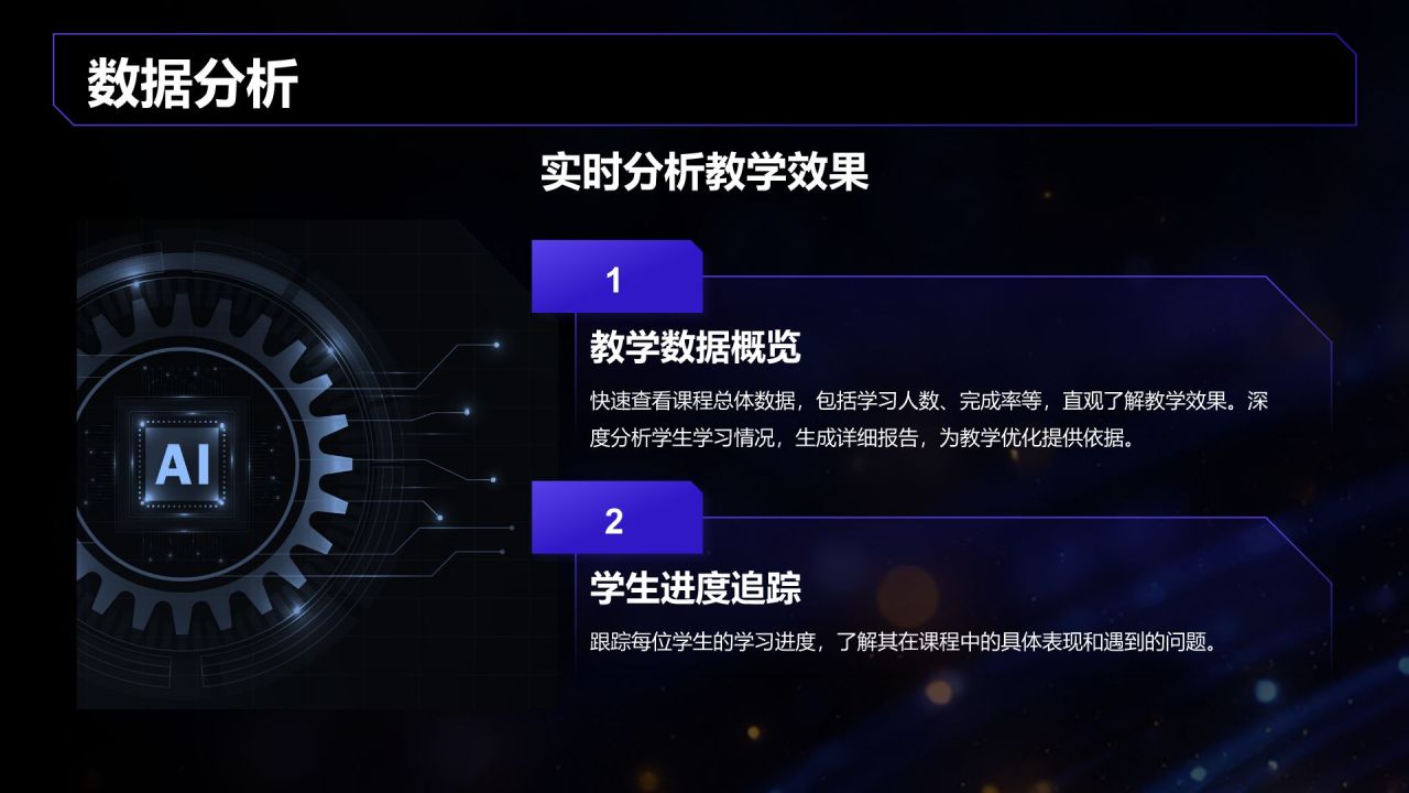 蓝色科技风DeepSeek实用功能快速上手指南PPT模板