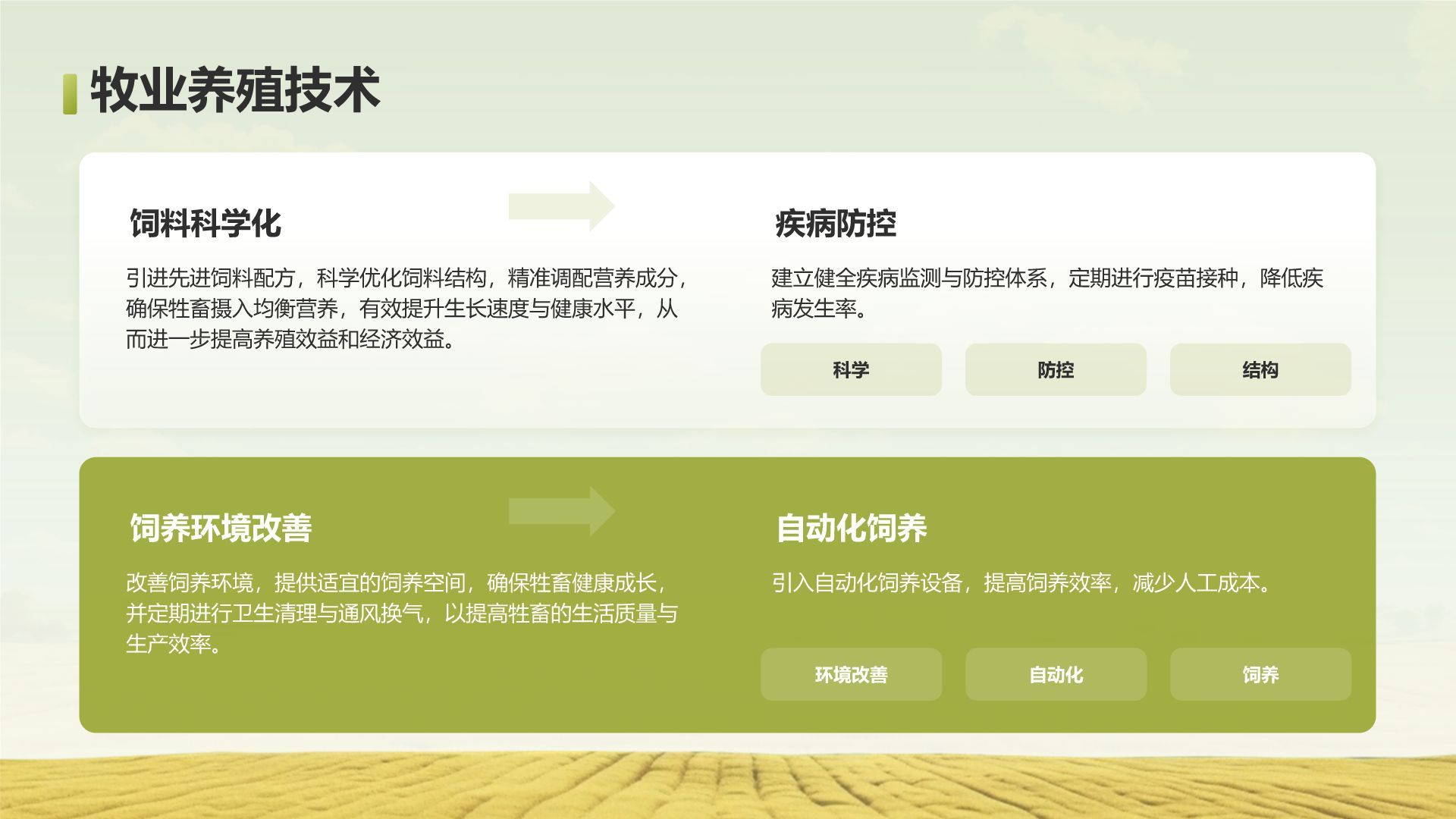 绿色摄影风走进绿水青山的家乡PPT模板