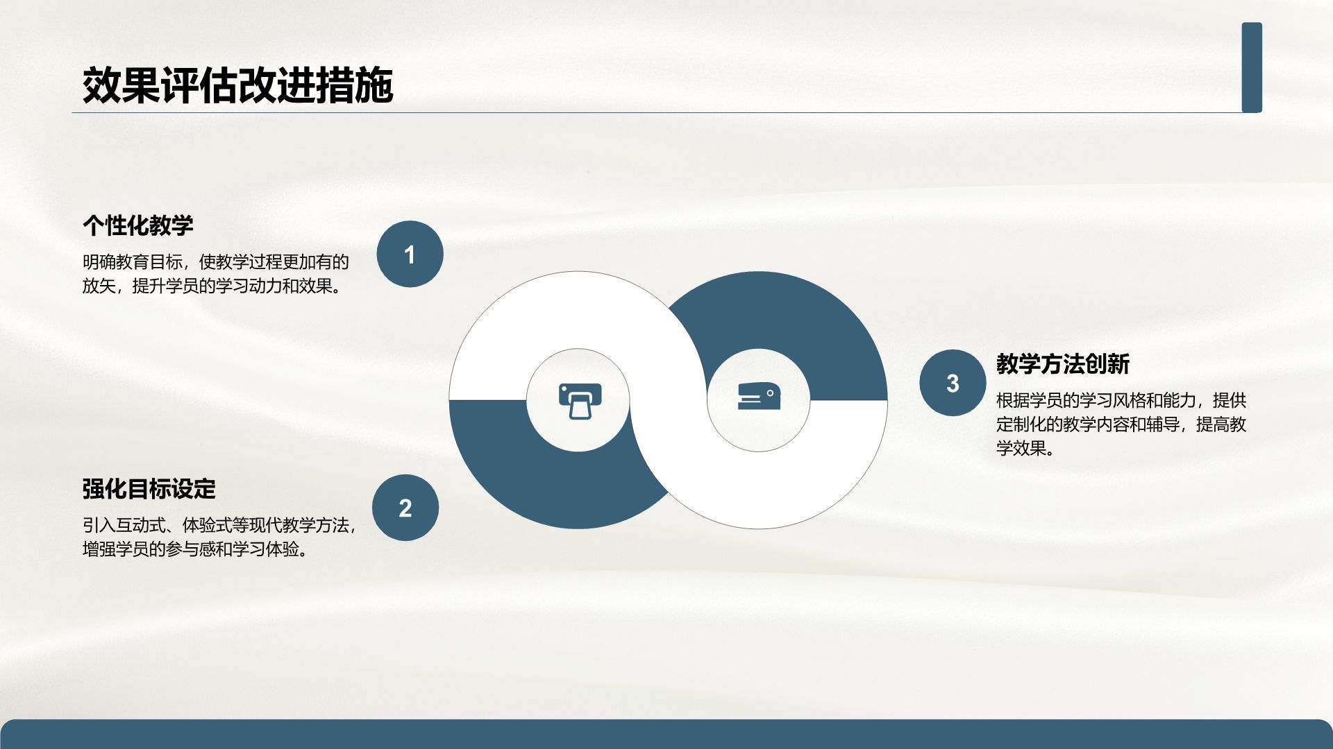 蓝色简约风学术文献综述汇报模板PPT模板