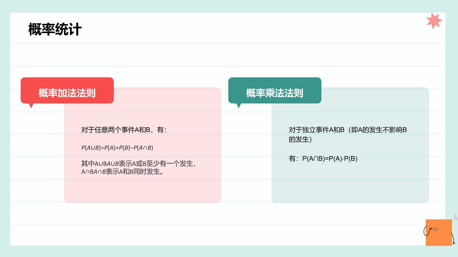 绿色卡通风小学教学课件PPT模板
