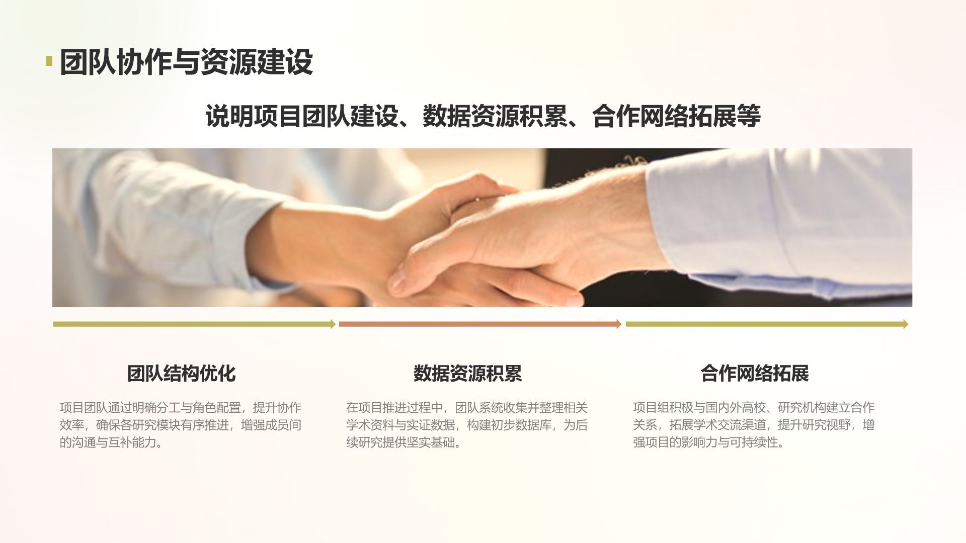 黄色简约风学术项目阶段性汇报PPT模板