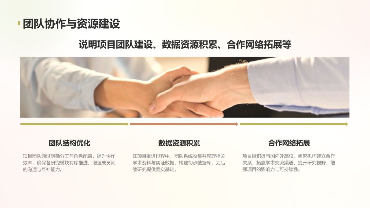 黄色简约风学术项目阶段性汇报PPT模板