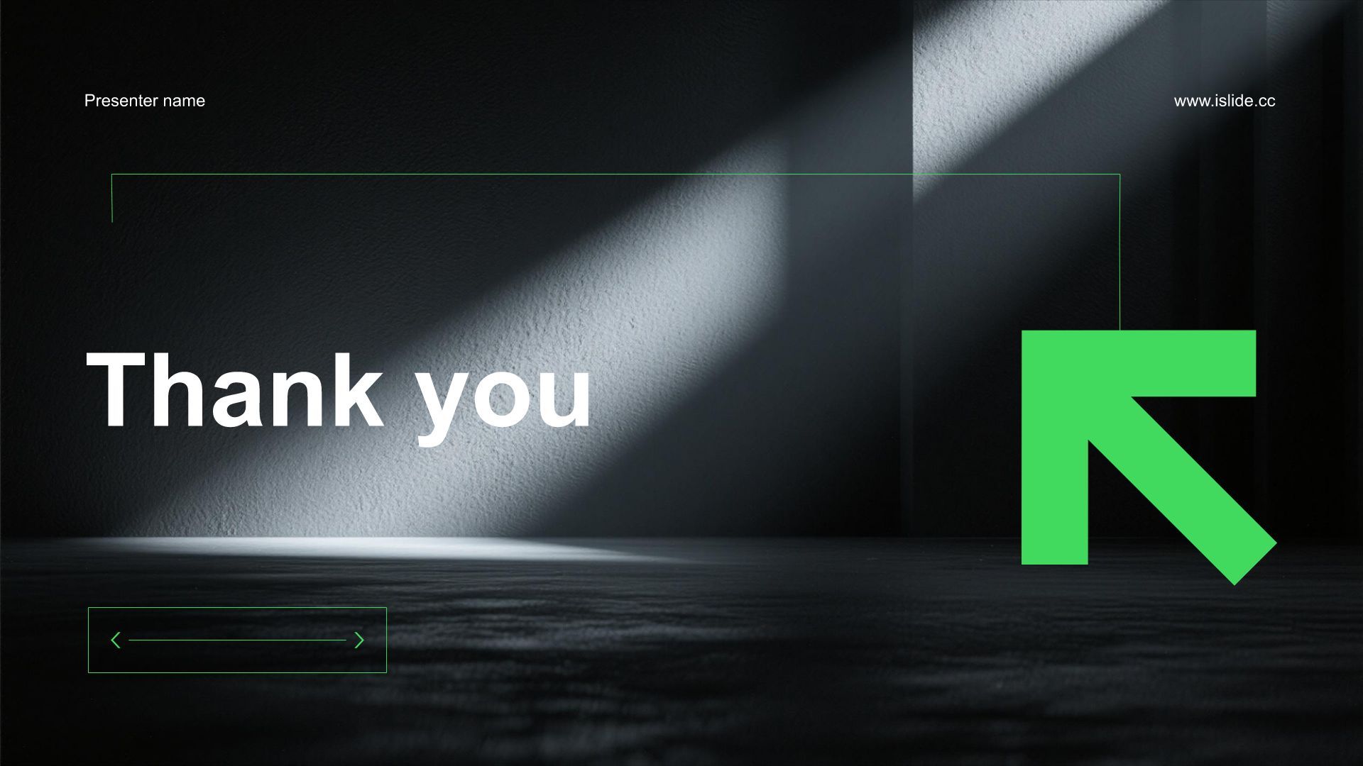 绿色扁平风月度工作计划PPT模板