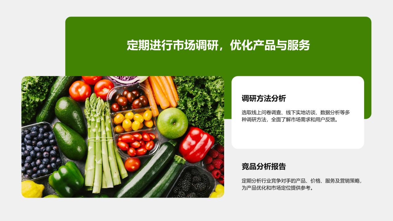 绿色商务风智慧农业创业计划书 PPT模板