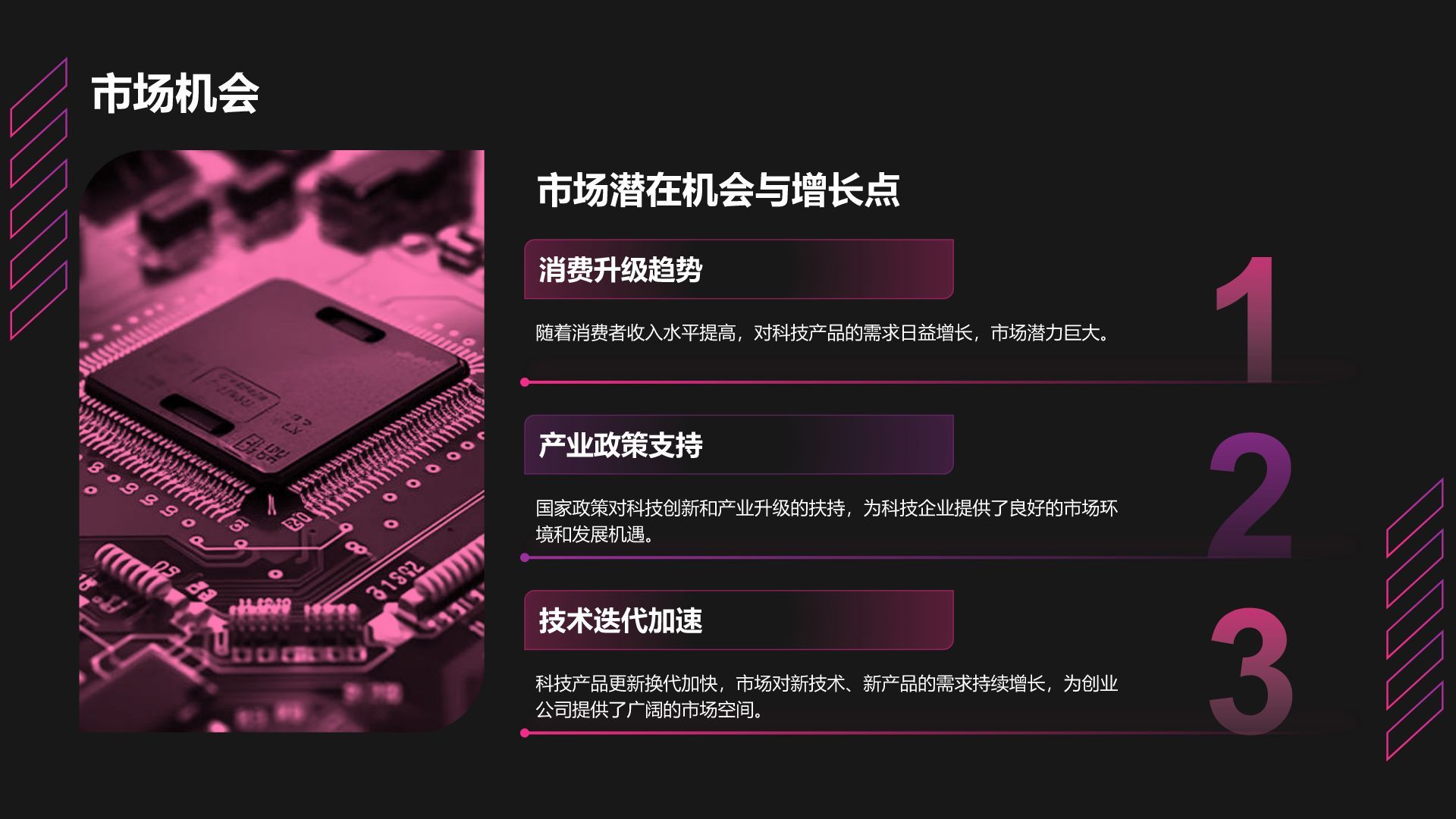 棕色科技风科技风商业计划书创业路演PPTPPT模板