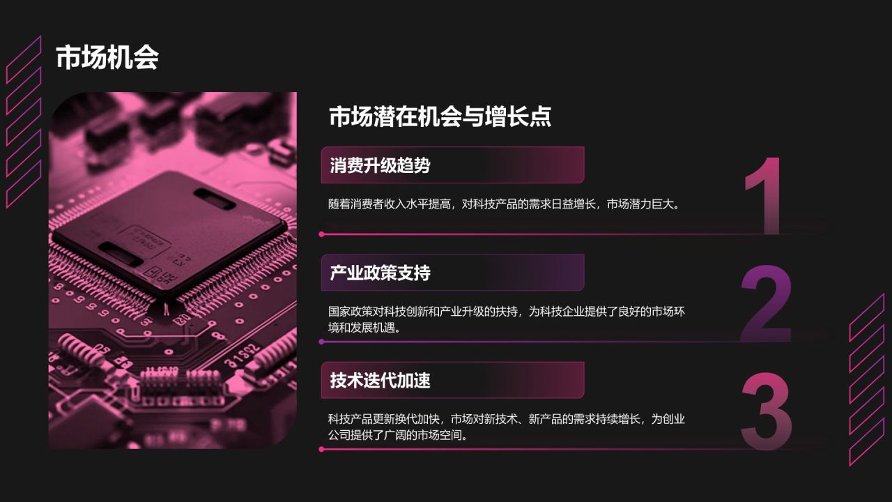棕色科技风科技风商业计划书创业路演PPTPPT模板