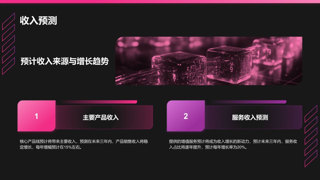 棕色科技风科技风商业计划书创业路演PPTPPT模板