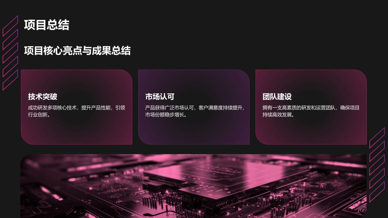 棕色科技风科技风商业计划书创业路演PPTPPT模板