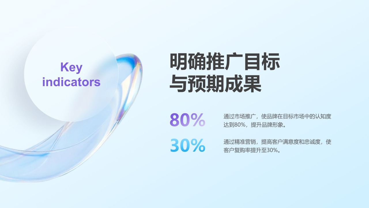 紫色简约风市场推广项目执行计划PPT模板
