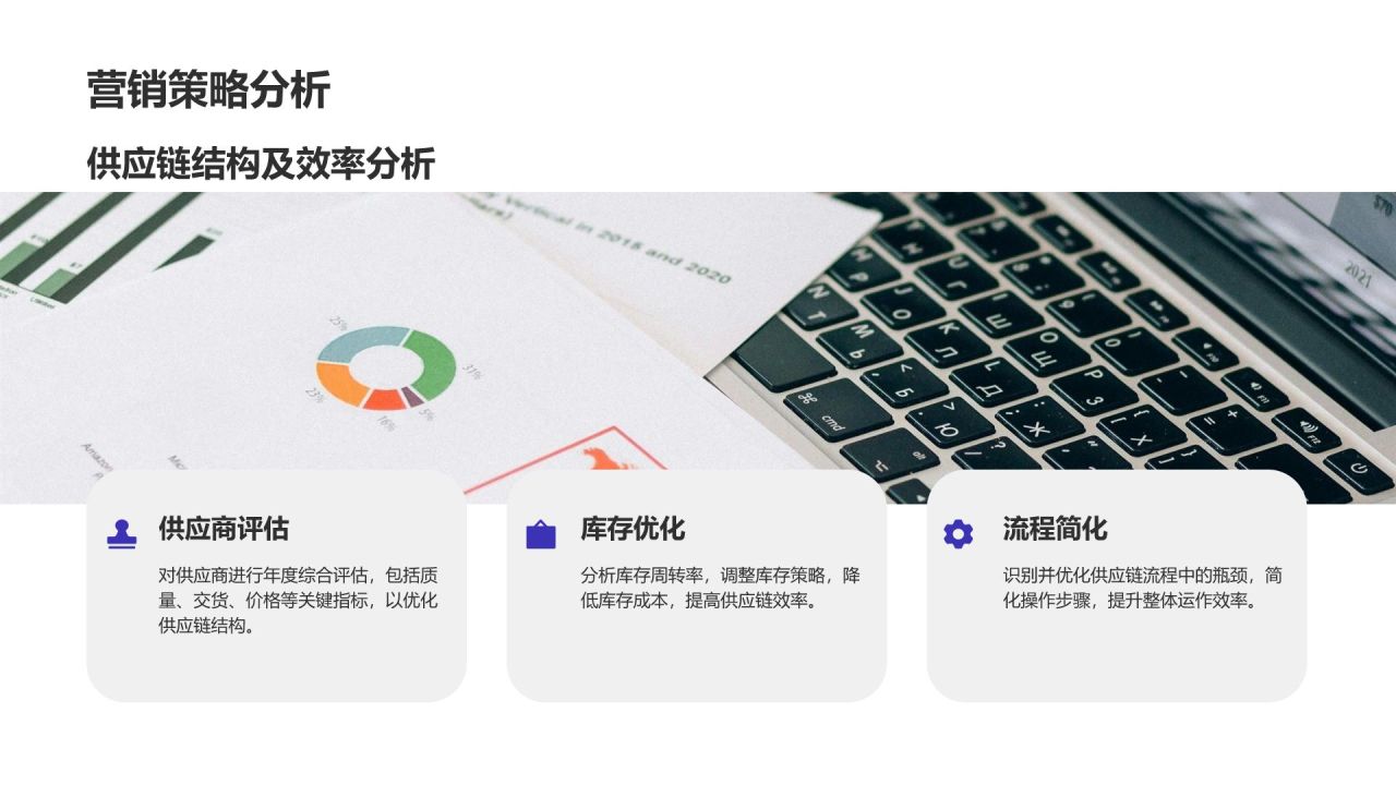 紫色简约风年中运营数据分析PPT模板