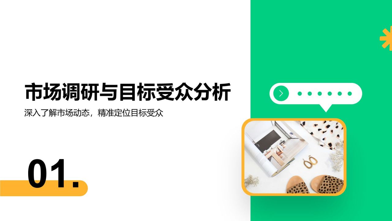 绿色商务风新品上市营销活动策划PPT模板