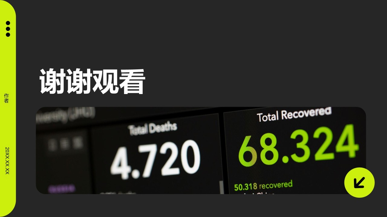 绿色商务风活动转化率分析研究报告主题