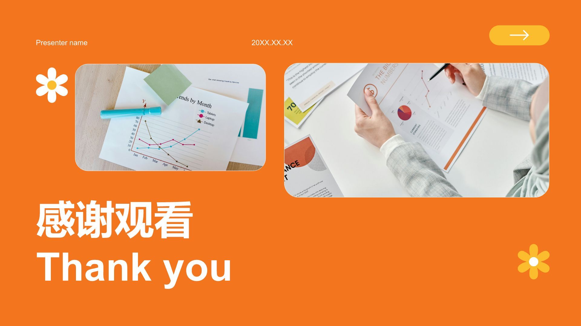 橙色商务风创意活动执行方案PPT模板