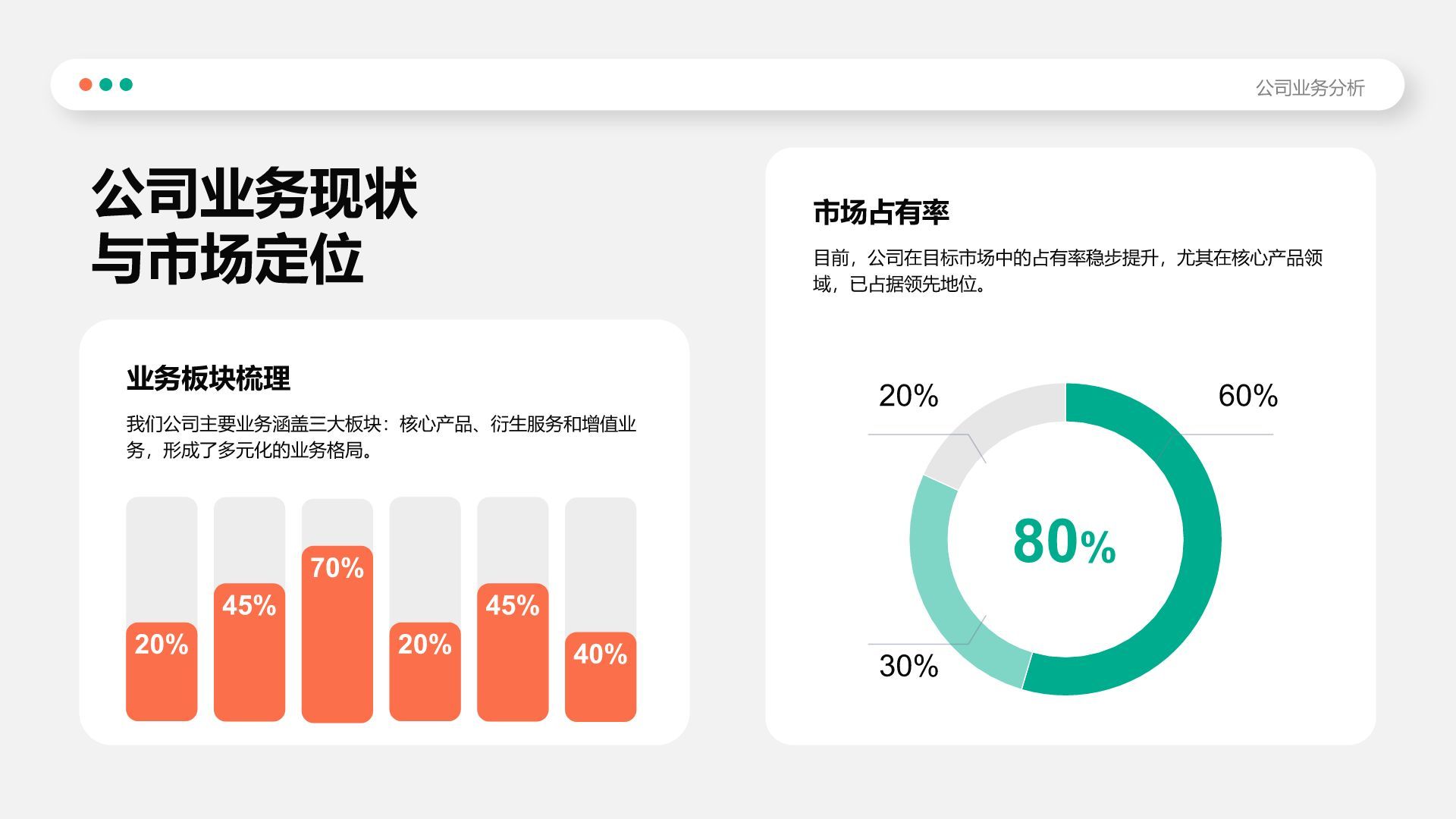 红色简约风竞聘产品经理岗位PPT模板