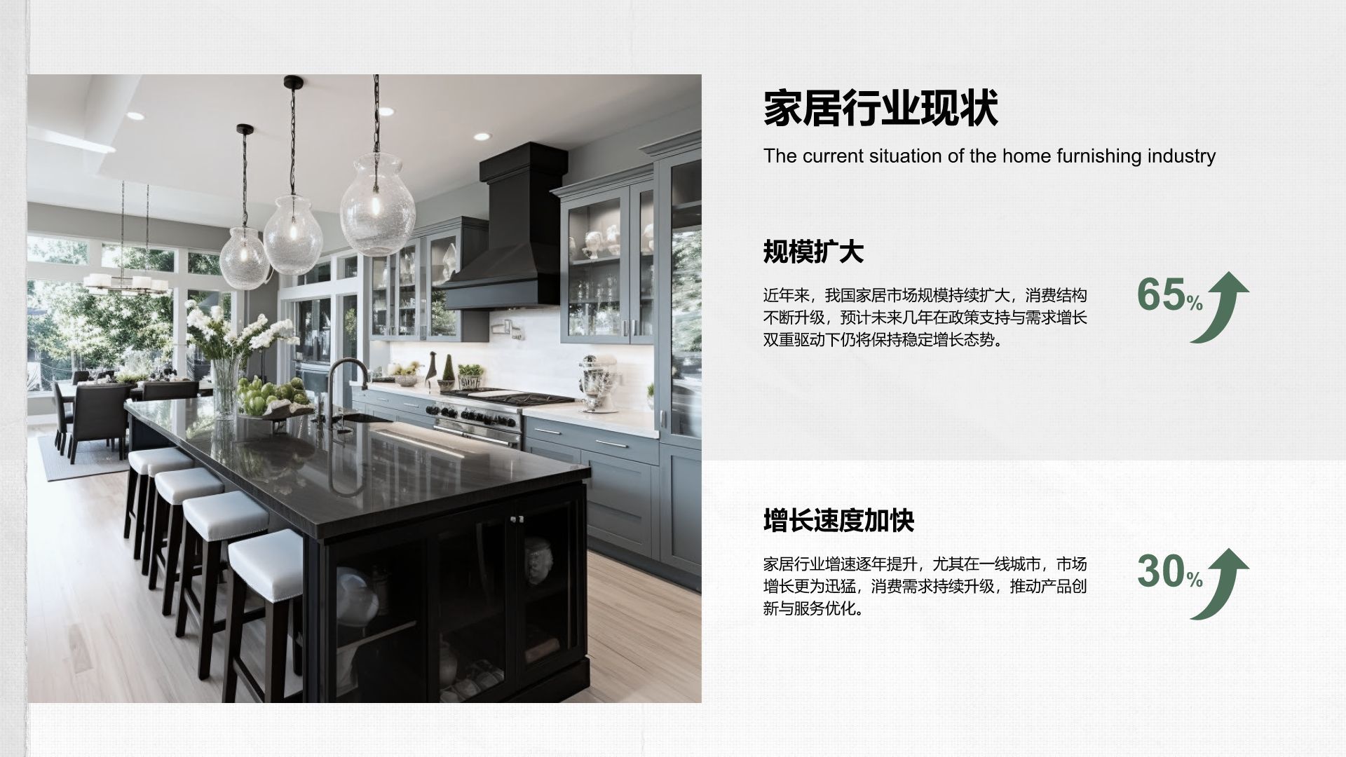 绿色商务风家居产品知识培训课件PPT模板