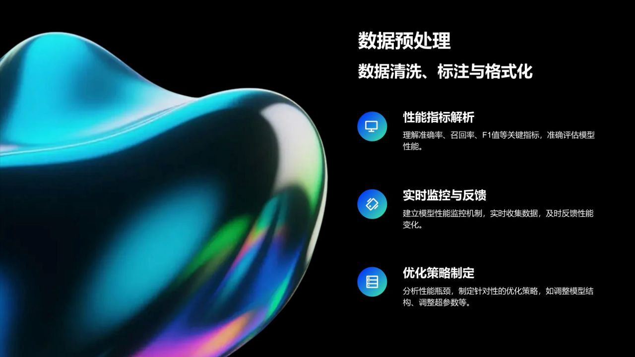 蓝色科技风AIGC能力提升课程PPT模板