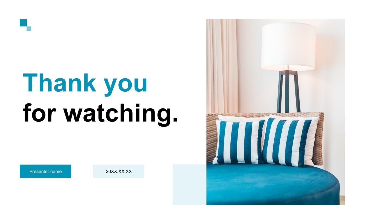 蓝色商务风地产销售技巧实训PPT模板