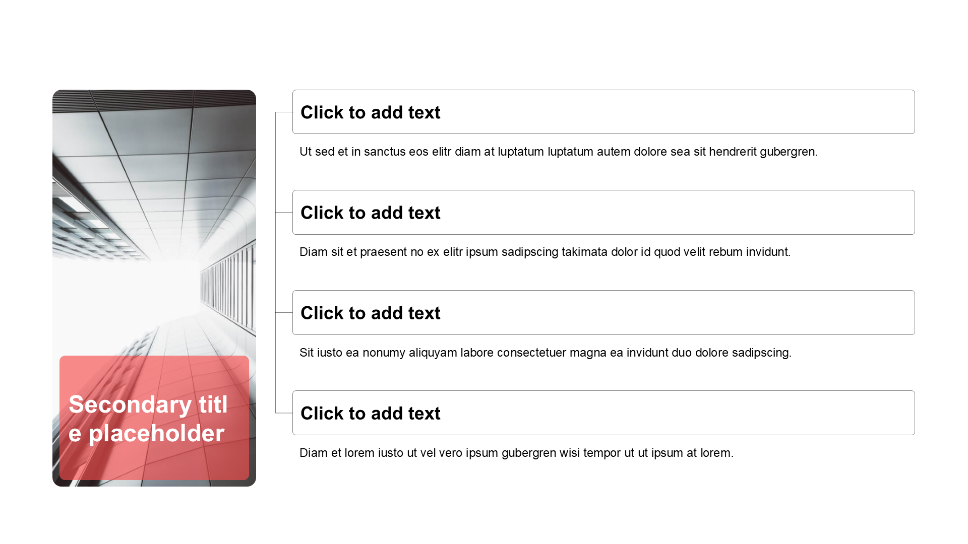 简约扁平含图片层次结构