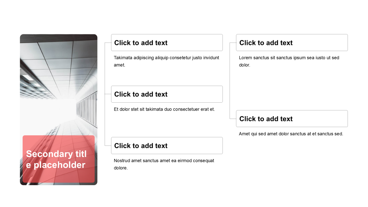 简约扁平含图片层次结构