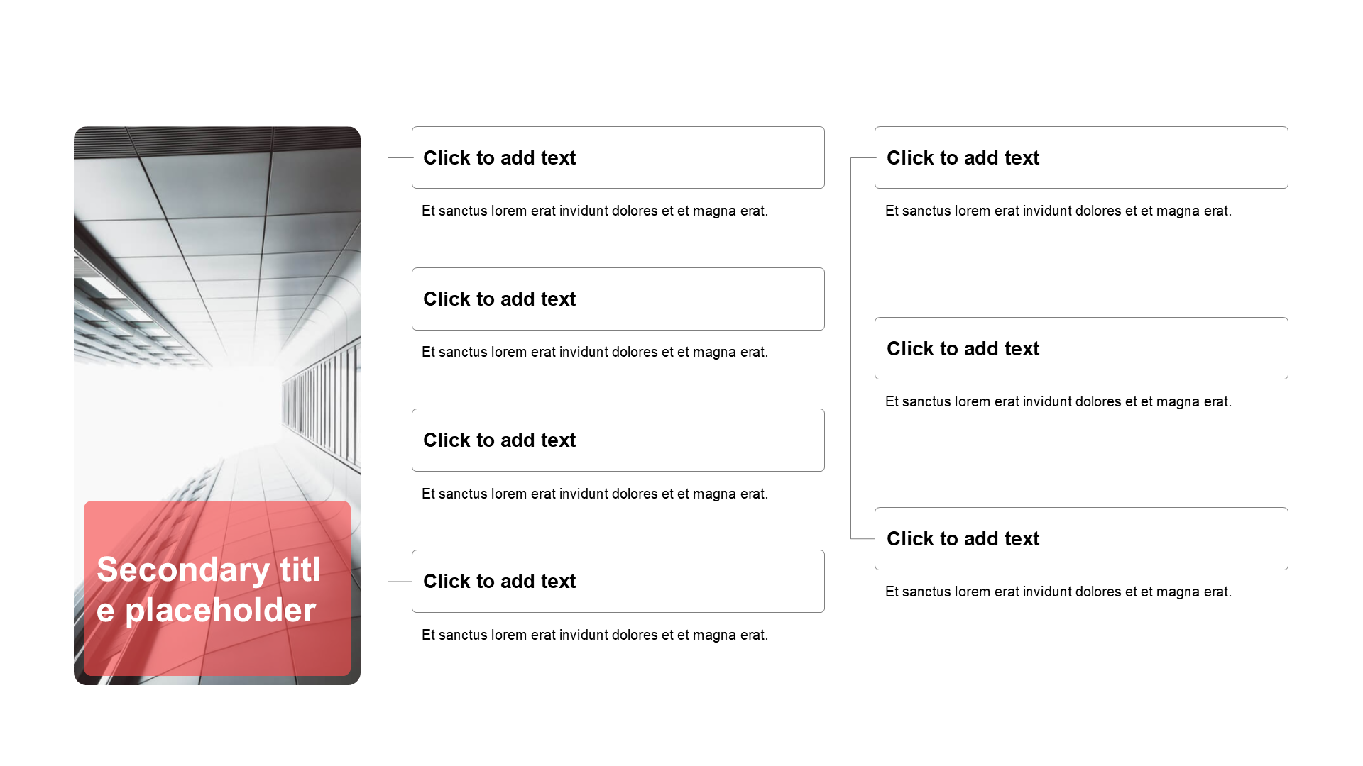 简约扁平含图片层次结构