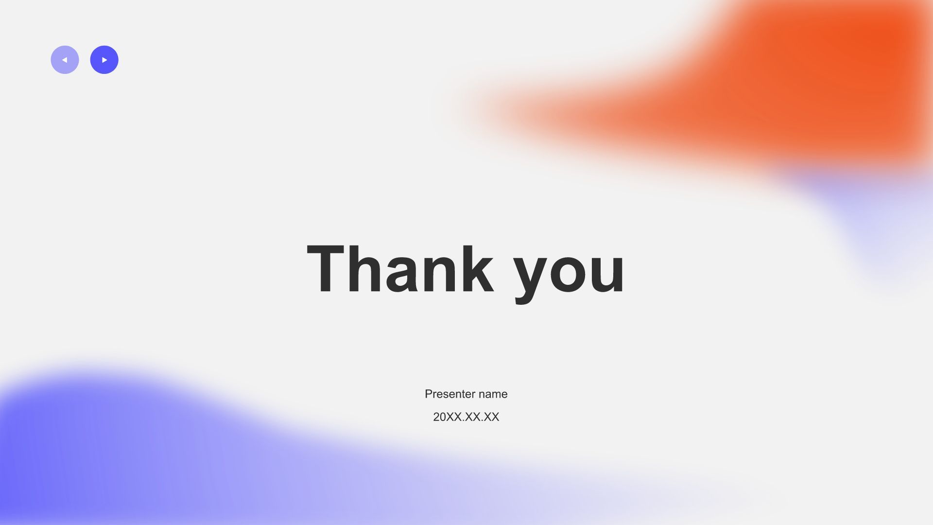 蓝色渐变风2025年度目标完成情况总结PPT模板