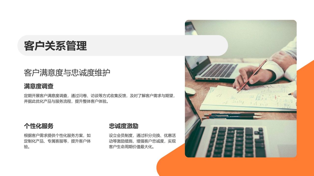 橙色商务风创新创业商业计划书PPT模板