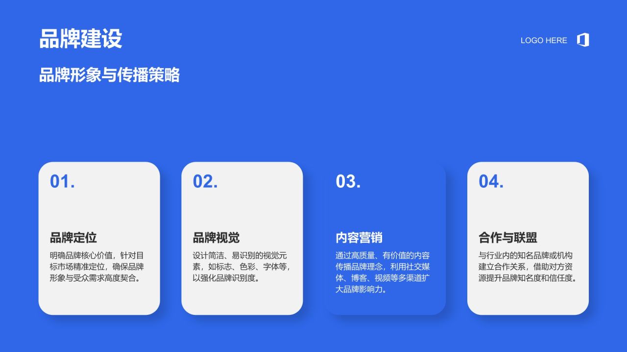 蓝色商务风创业融资路演方案PPT模板