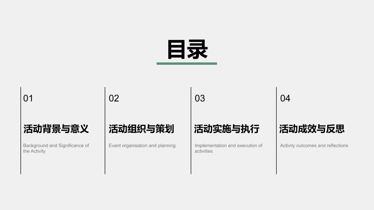 绿色商务风青志协志愿服务活动宣传PPT模板