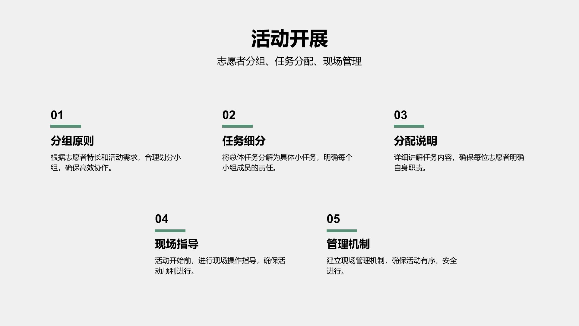 绿色商务风青志协志愿服务活动宣传PPT模板