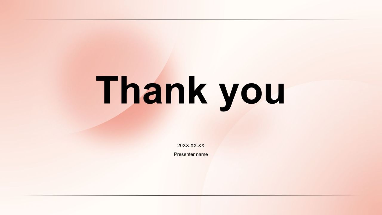 红色渐变风竞选演讲通用PPT模板