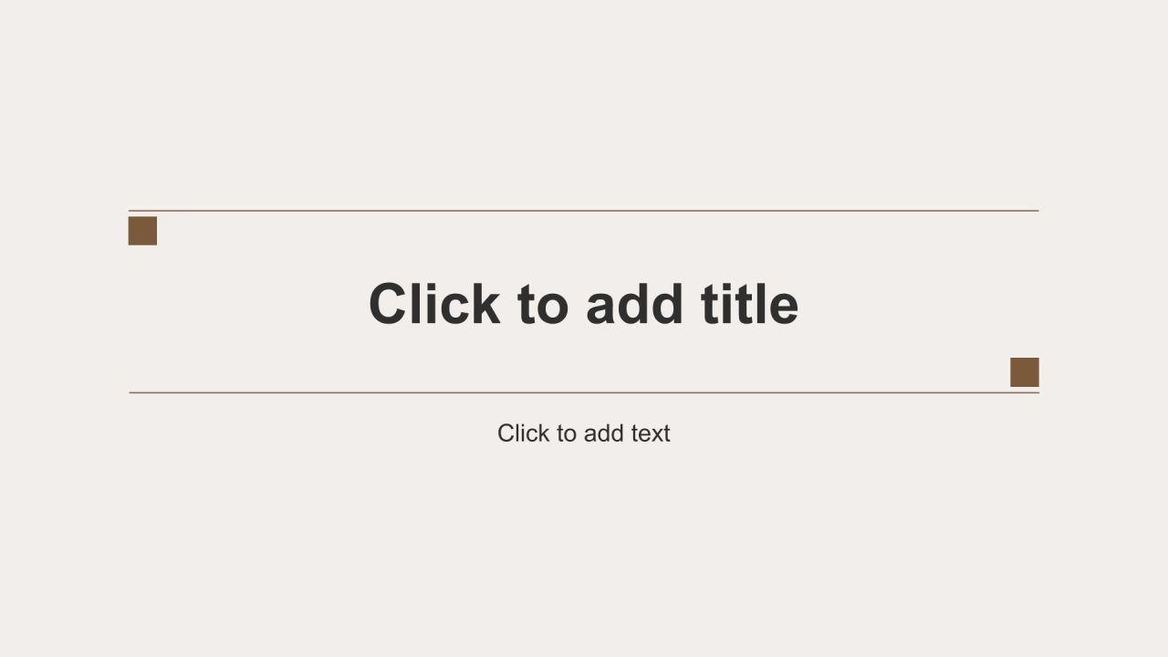 棕色扁平风晋升述职自我介绍PPT主题