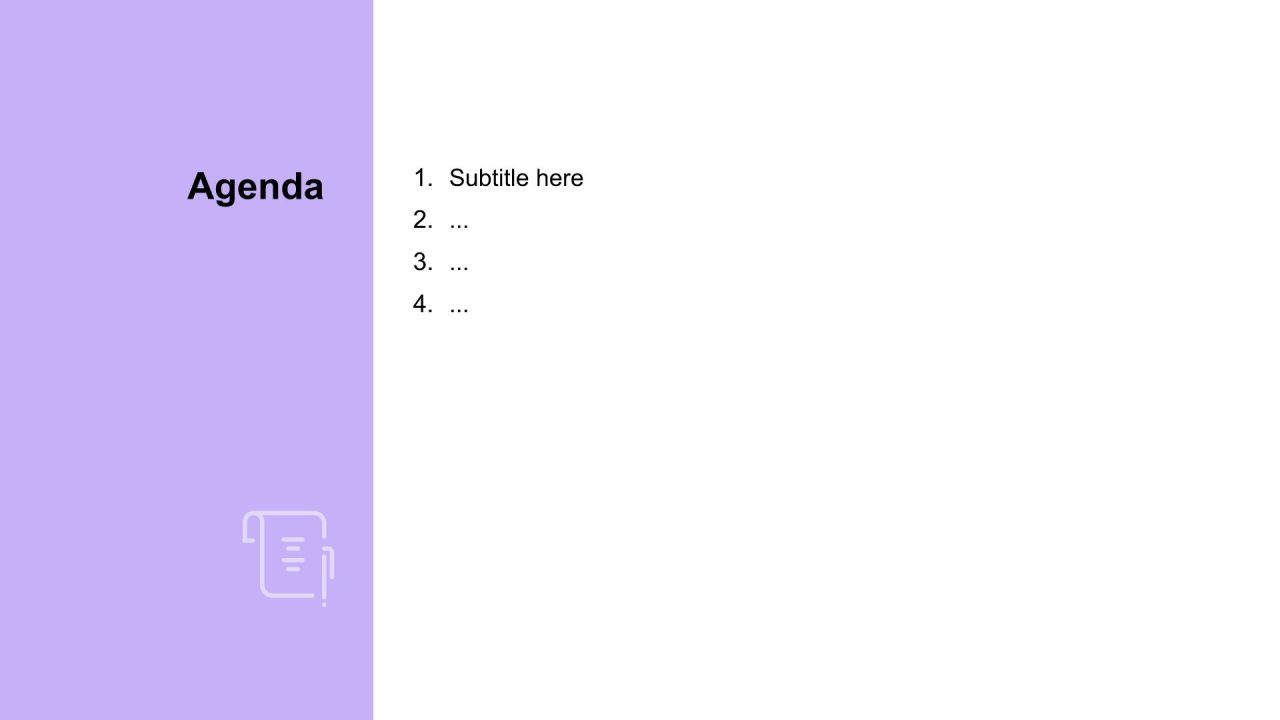 紫色简约风通用个人简历展示PPT主题