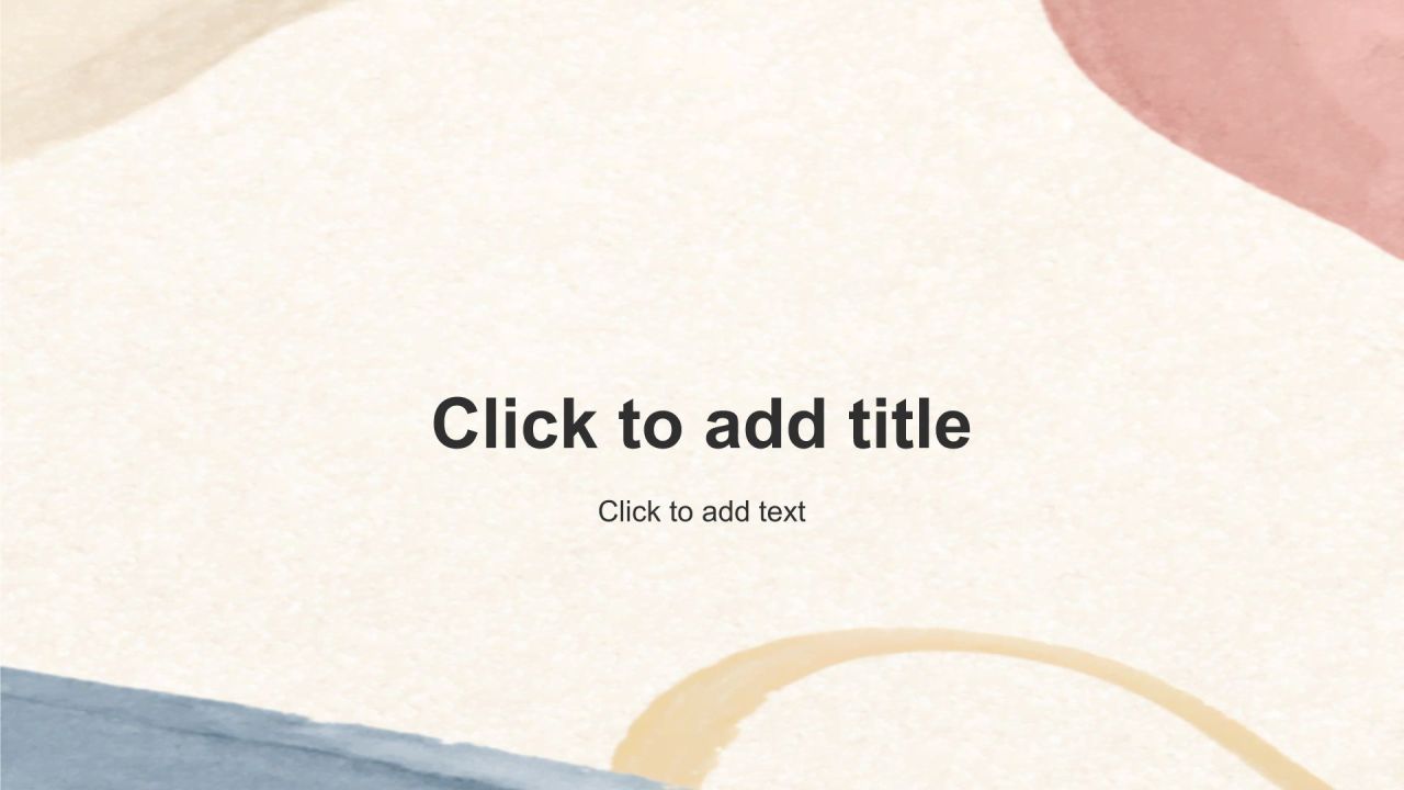 橙色水墨风文科研究小组作业汇报PPT主题