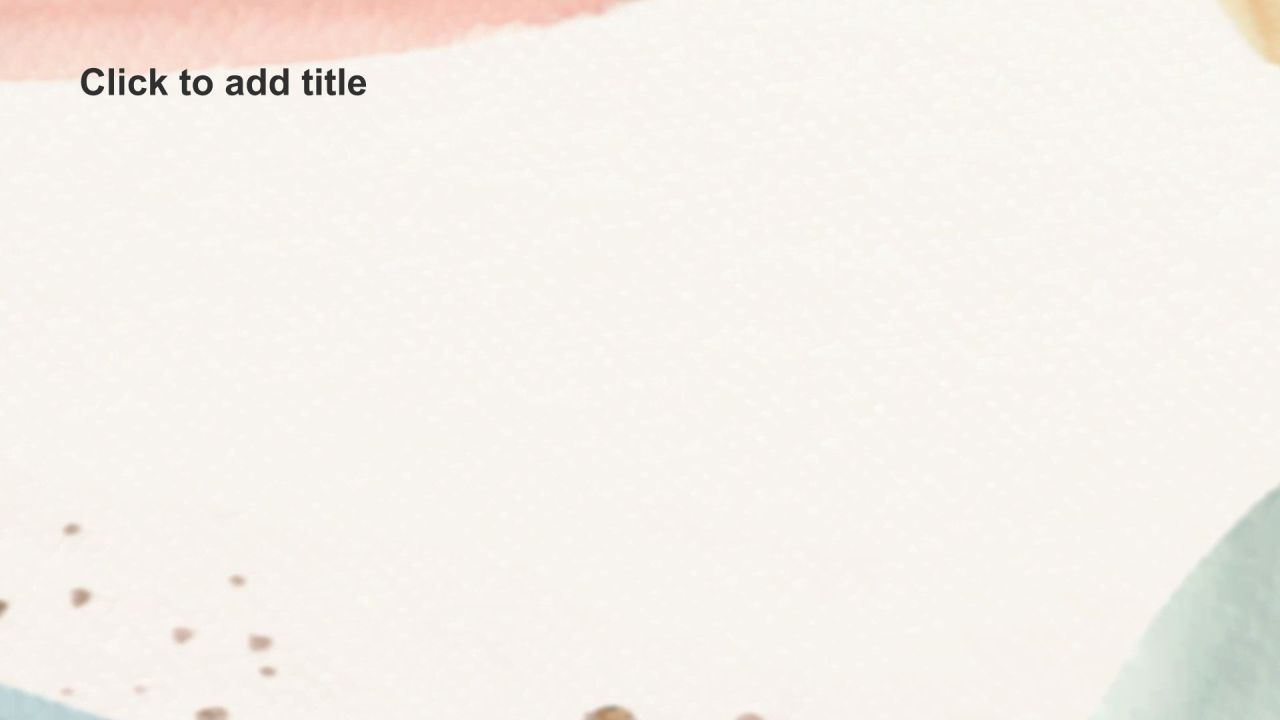 橙色水墨风文科研究小组作业汇报PPT主题