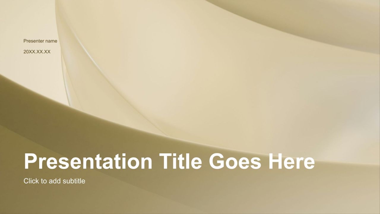 棕色简约风创意图文排版个人简历PPT主题