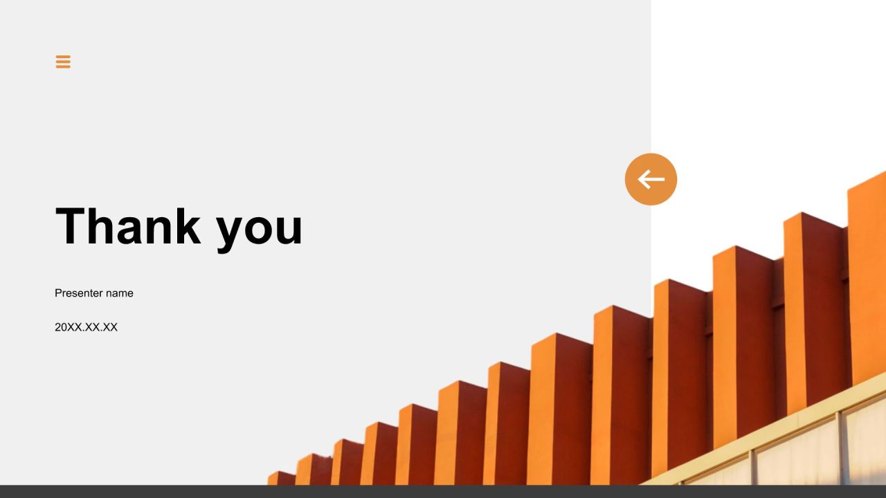 橙色商务风企业岗位竞聘自我介绍PPT模板