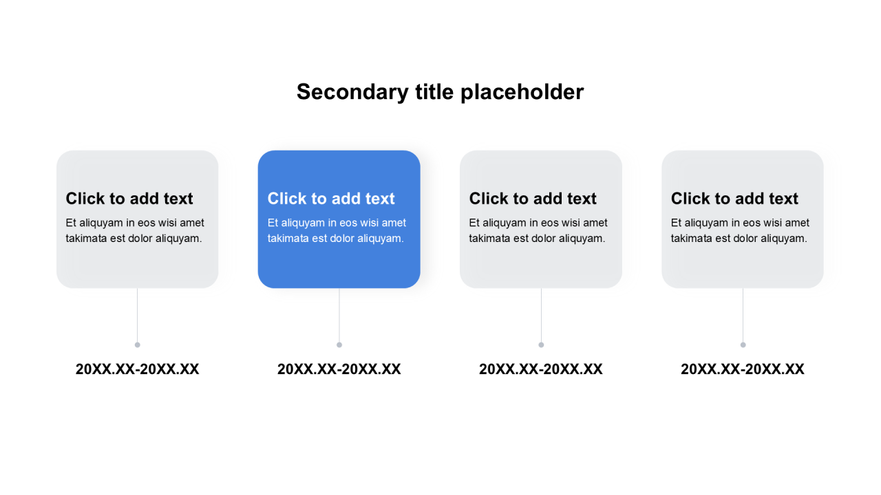 商务风纯文字PPT列表