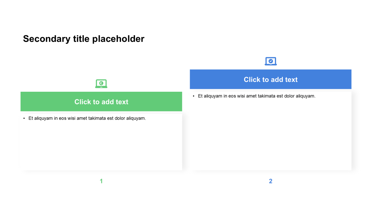 商务风纯文字PPT列表