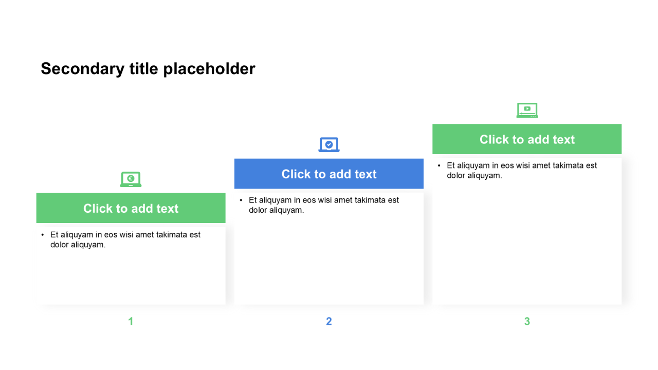 商务风纯文字PPT列表