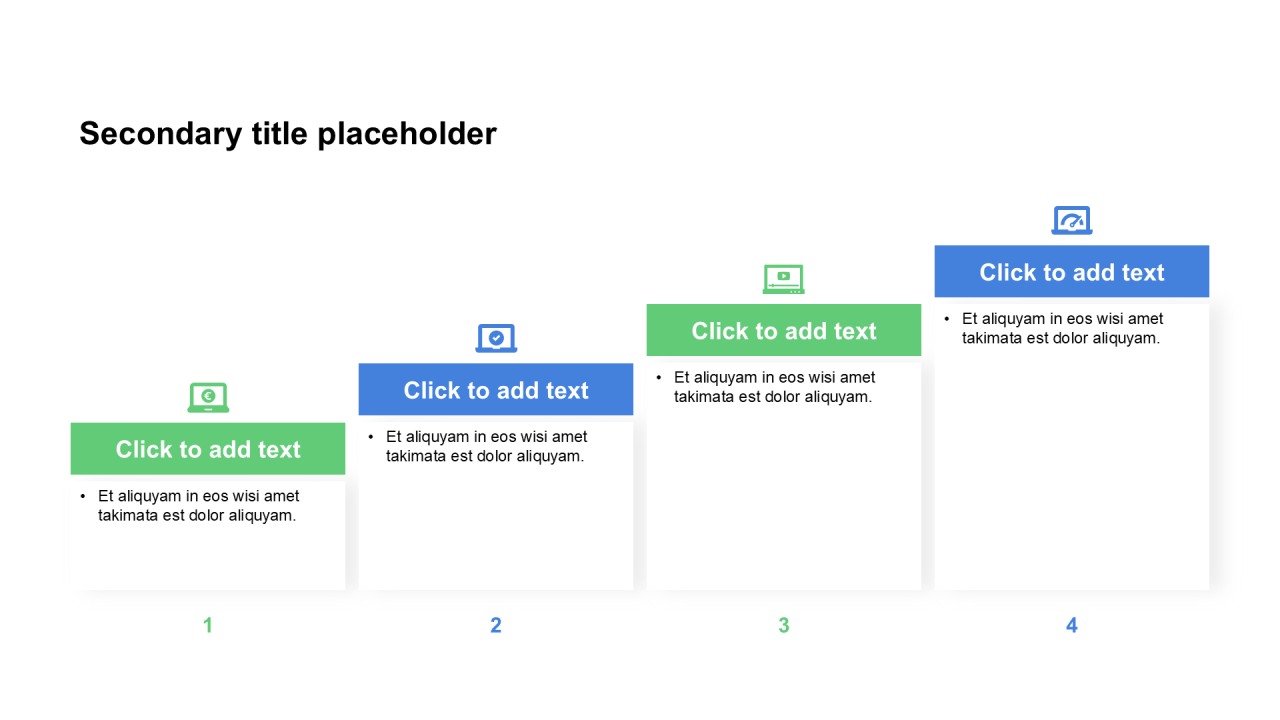 商务风纯文字PPT列表