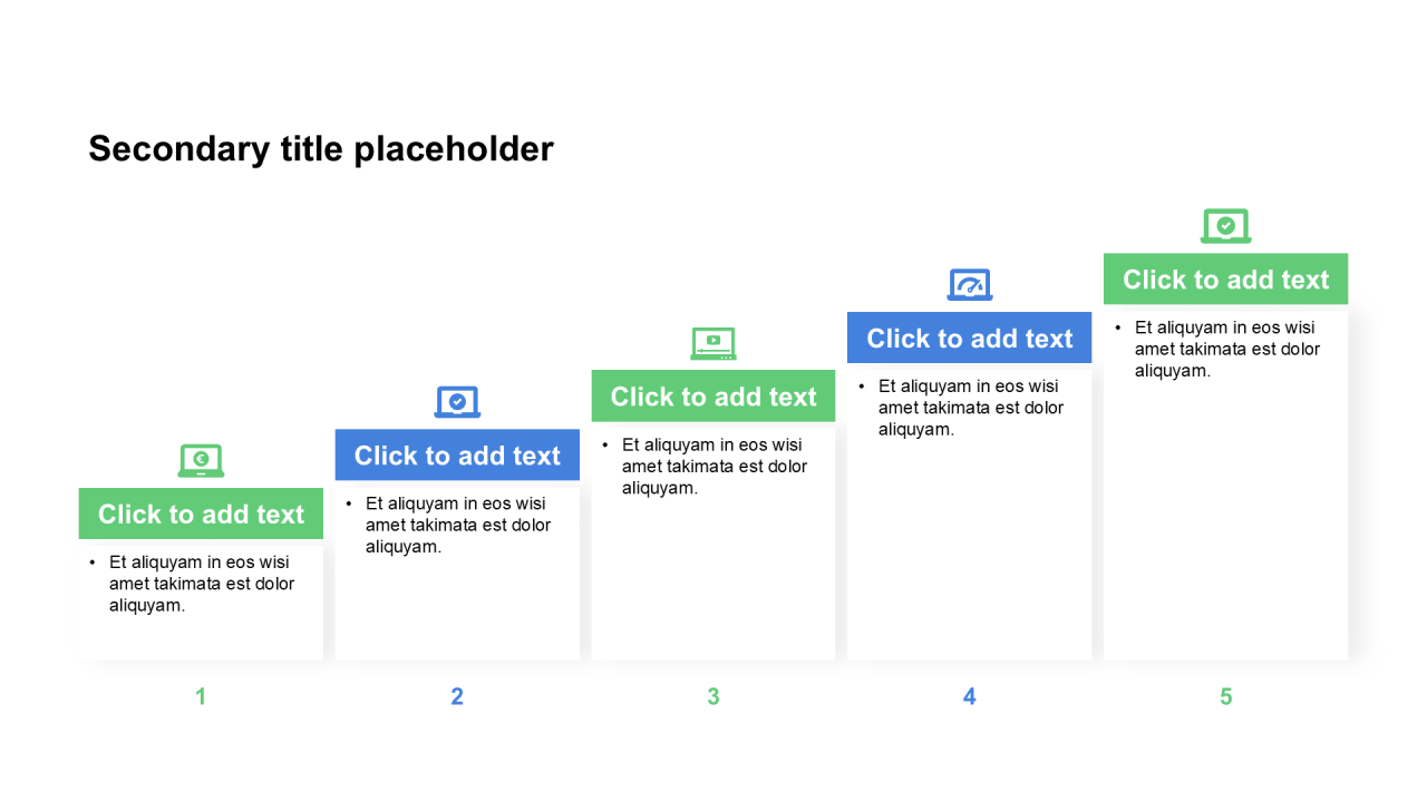 商务风纯文字PPT列表