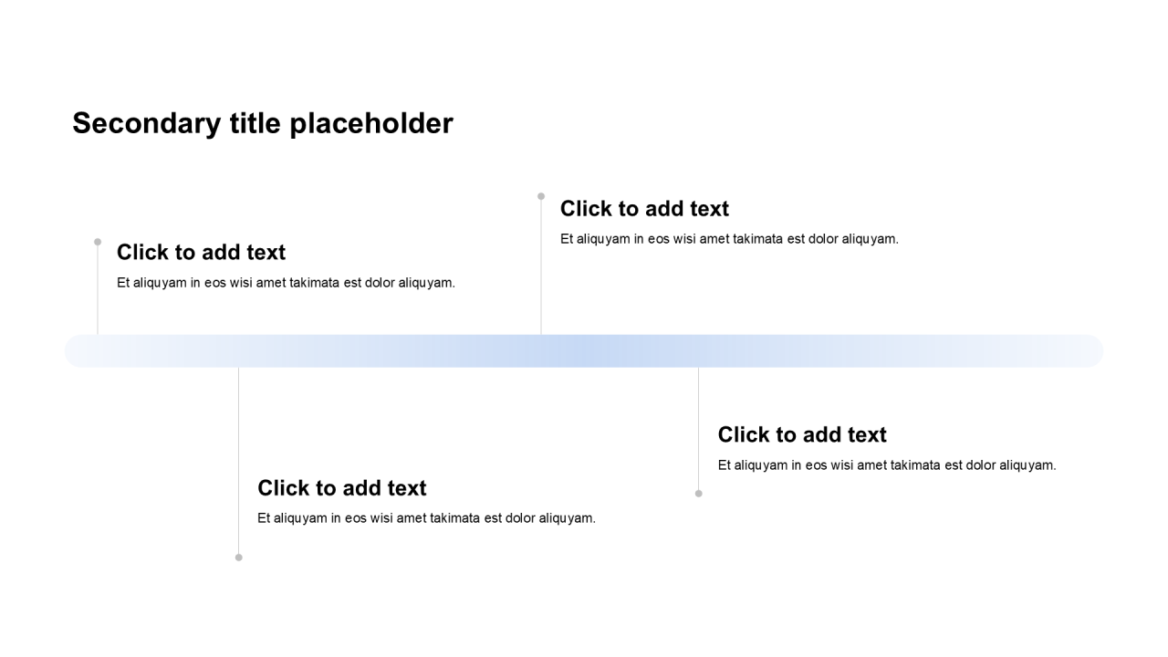 商务风纯文字PPT列表