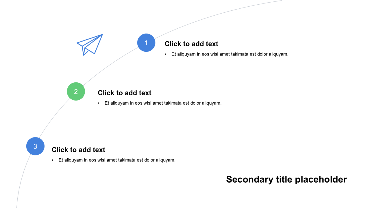 商务风纯文字PPT列表