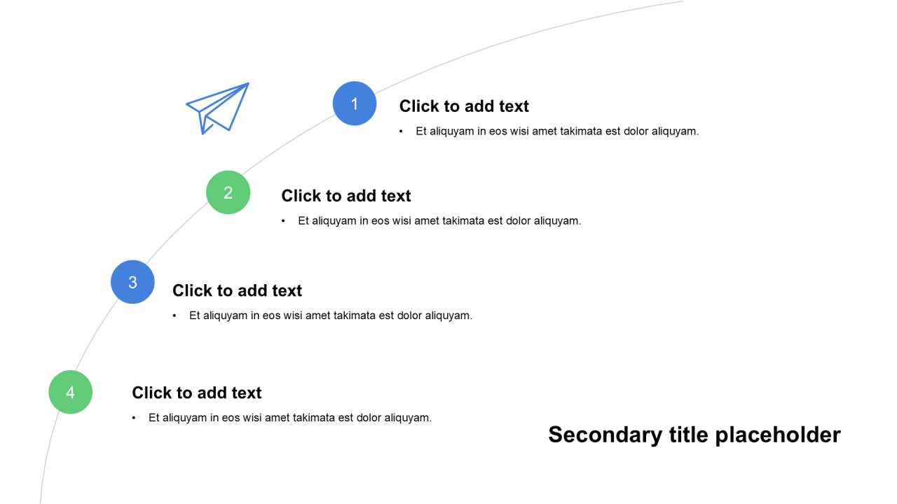 商务风纯文字PPT列表