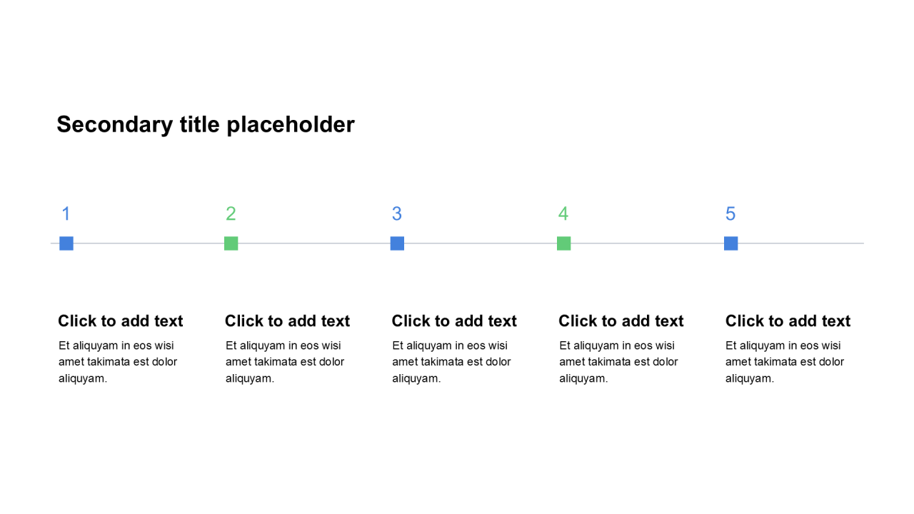 商务风纯文字PPT列表