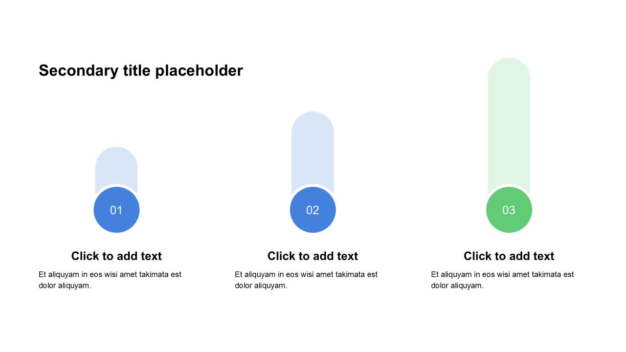 商务风纯文字PPT列表