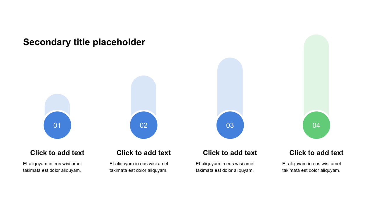 商务风纯文字PPT列表